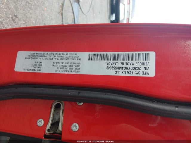 Aukcja sprzedaży 2021 Dodge Charger Gt Rwd, vin: 2C3CDXHG4MH559049, numer aukcji: 45733722