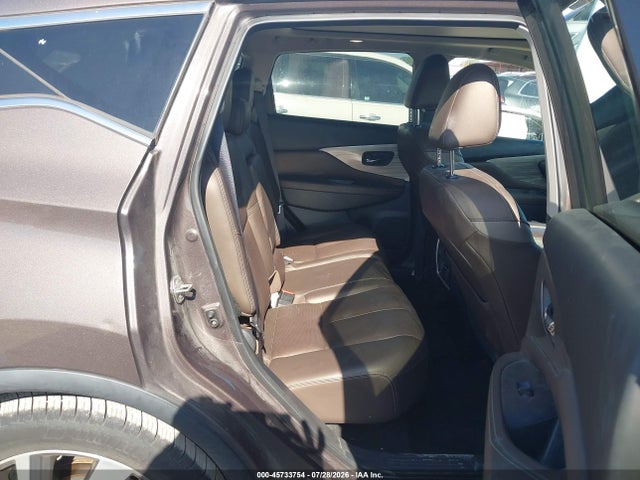 2018 Nissan Murano Platinum მანქანა იყიდება აუქციონზე, vin: 5N1AZ2MG5JN116310, აუქციონის ნომერი: 45733754