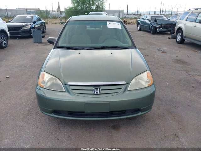 2003 Honda Civic Lx მანქანა იყიდება აუქციონზე, vin: 2HGES16633H555155, აუქციონის ნომერი: 45733779