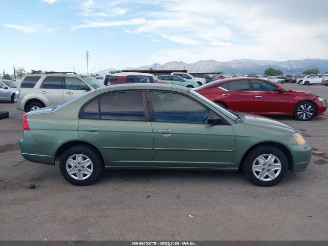 2003 Honda Civic Lx მანქანა იყიდება აუქციონზე, vin: 2HGES16633H555155, აუქციონის ნომერი: 45733779