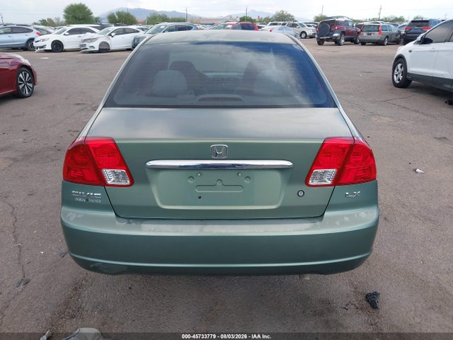 2003 Honda Civic Lx მანქანა იყიდება აუქციონზე, vin: 2HGES16633H555155, აუქციონის ნომერი: 45733779