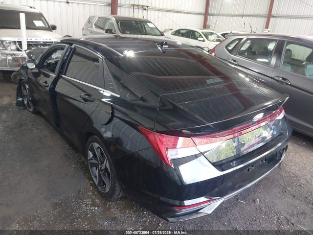 45733804 :رقم المزاد ، KMHLN4AG8MU139093 vin ، 2021 Hyundai Elantra Sel مزاد بيع