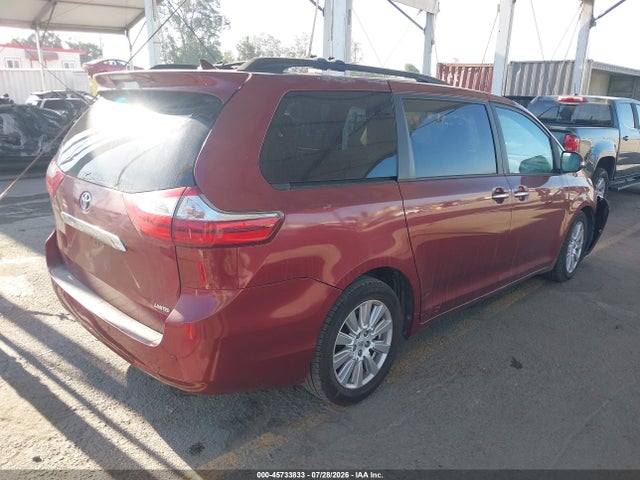 Aukcja sprzedaży 2017 Toyota Sienna Limited Premium 7 Passenger, vin: 5TDYZ3DC4HS810836, numer aukcji: 45733833