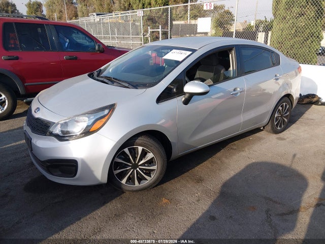 KIA RIO LX 2014 KNADM4A33E6364808 Image 2