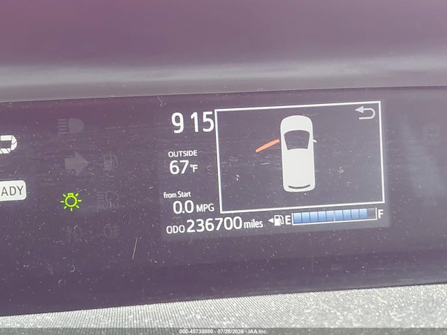 2018 Toyota Prius C One მანქანა იყიდება აუქციონზე, vin: JTDKDTB39J1602591, აუქციონის ნომერი: 45733880