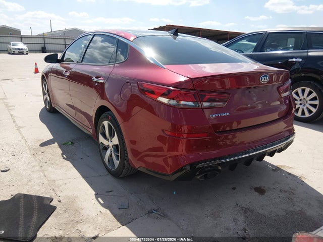 45733904 :رقم المزاد ، 5XXGT4L31KG359300 vin ، 2019 Kia Optima S مزاد بيع