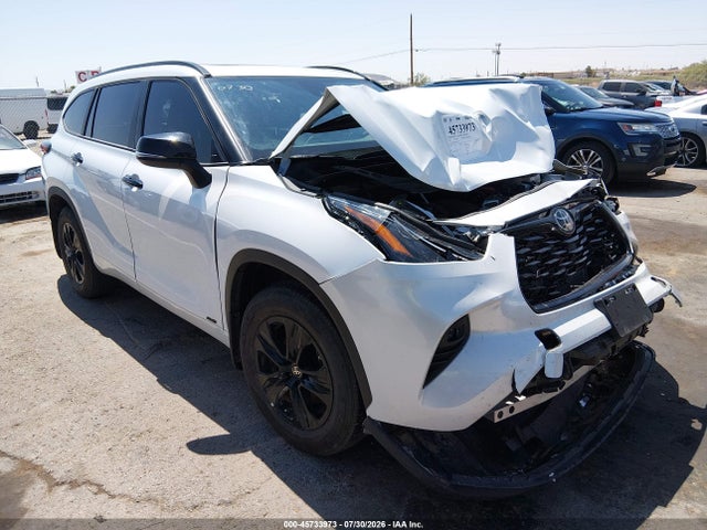Auction sale of the 2025 Toyota Highlander Hybrid Xle Nightshade, vin: 5TDKBRCH8SS677354, lot number: 45733973