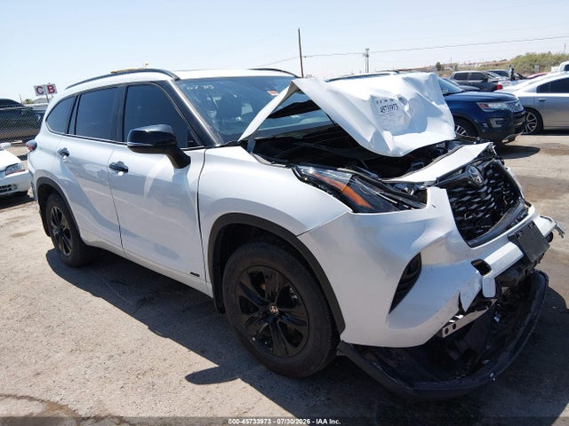 Auction sale of the 2025 Toyota Highlander Hybrid Xle Nightshade, vin: 5TDKBRCH8SS677354, lot number: 45733973