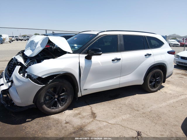 Auction sale of the 2025 Toyota Highlander Hybrid Xle Nightshade, vin: 5TDKBRCH8SS677354, lot number: 45733973