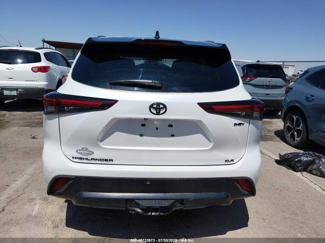 Auction sale of the 2025 Toyota Highlander Hybrid Xle Nightshade, vin: 5TDKBRCH8SS677354, lot number: 45733973
