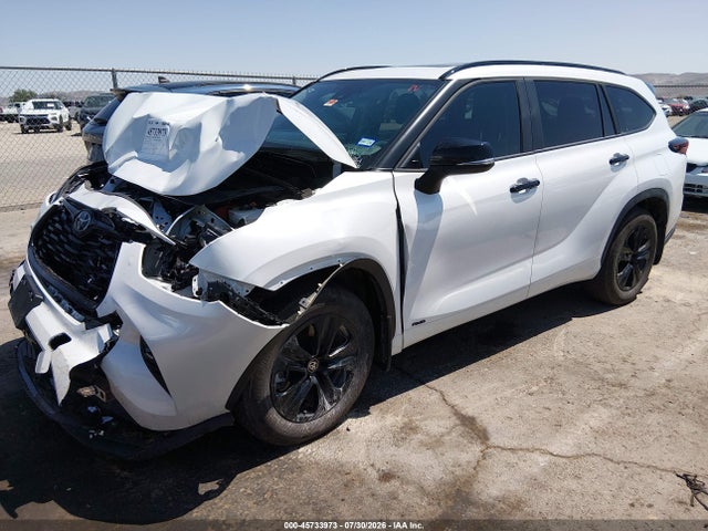 Auction sale of the 2025 Toyota Highlander Hybrid Xle Nightshade, vin: 5TDKBRCH8SS677354, lot number: 45733973