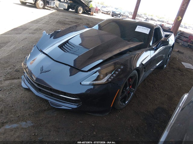 Chevrolet CORVETTE STINGRAY 2014 1G1YF2D76E5118755 Image 2