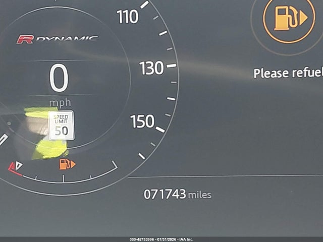 2020 Land Rover Range Rover Velar P250 R-dynamic S მანქანა იყიდება აუქციონზე, vin: SALYK2EX5LA270749, აუქციონის ნომერი: 45733996