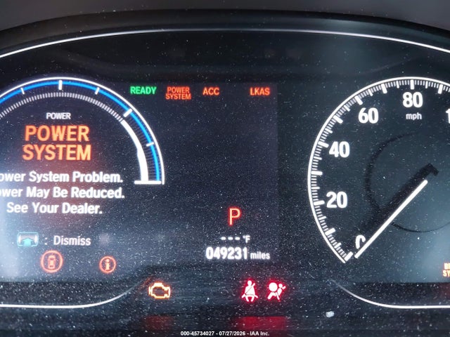 1HGCV3F58LA010858 Honda Accord Hybrid Ex-l