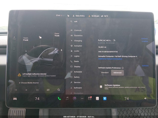 Tesla MODEL 3 2025 5YJ3E1EA4SF971710 Image 18