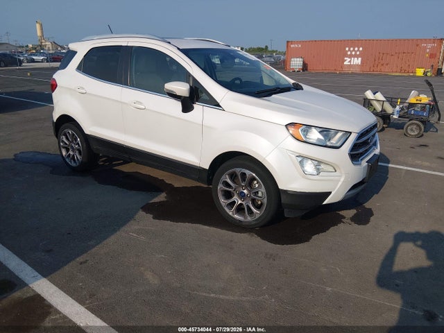 Aukcja sprzedaży 2020 Ford Ecosport Titanium, vin: MAJ3S2KE1LC313479, numer aukcji: 45734044