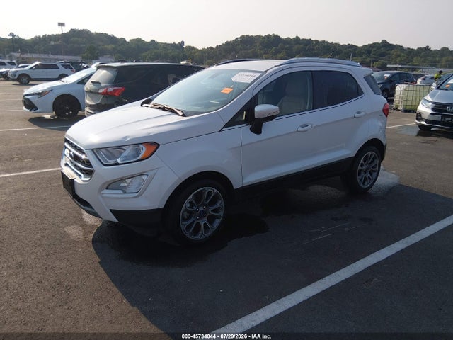 Aukcja sprzedaży 2020 Ford Ecosport Titanium, vin: MAJ3S2KE1LC313479, numer aukcji: 45734044