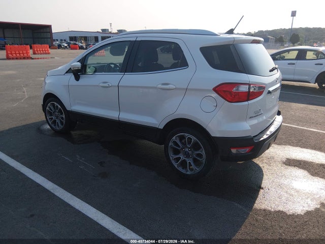 Aukcja sprzedaży 2020 Ford Ecosport Titanium, vin: MAJ3S2KE1LC313479, numer aukcji: 45734044