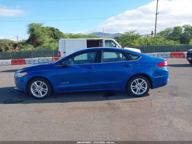 3FA6P0UU1JR101266 Ford Fusion Hybrid S