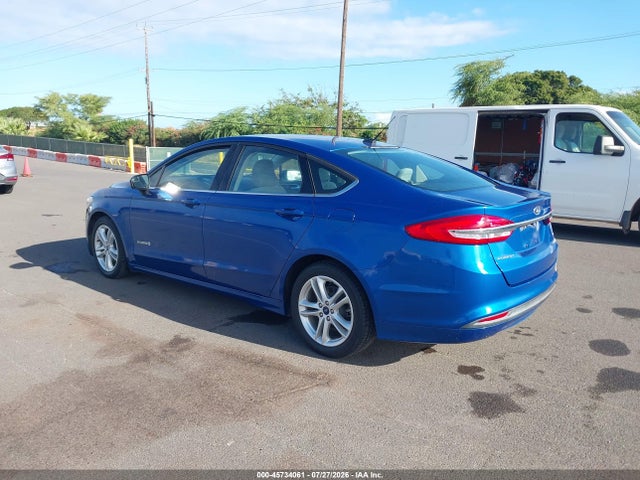 3FA6P0UU1JR101266 Ford Fusion Hybrid S