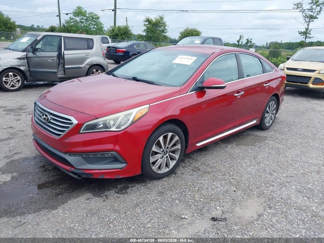 45734109 :رقم المزاد ، 5NPE34AF9FH142074 vin ، 2015 Hyundai Sonata Sport مزاد بيع