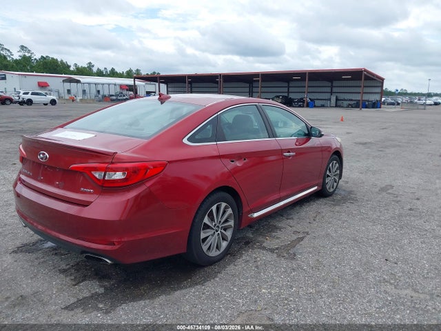 45734109 :رقم المزاد ، 5NPE34AF9FH142074 vin ، 2015 Hyundai Sonata Sport مزاد بيع