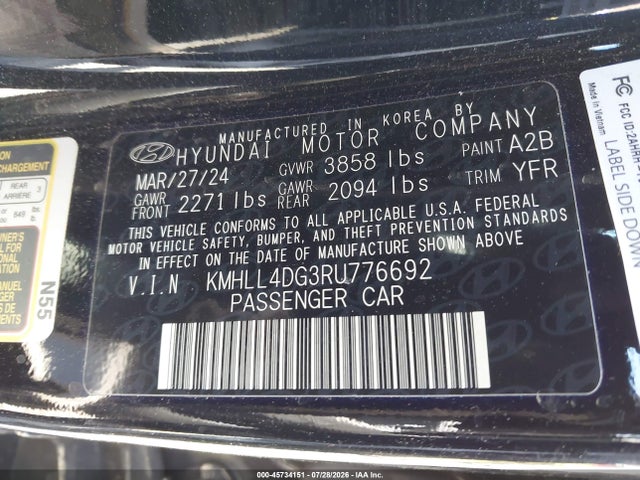 Hyundai ELANTRA SE 2024 KMHLL4DG3RU776692 Image 9