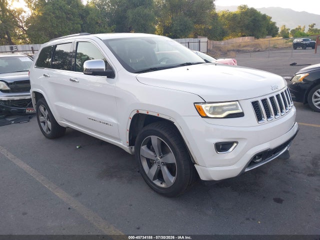 Aukcja sprzedaży 2016 Jeep Grand Cherokee Overland, vin: 1C4RJFCM0GC405788, numer aukcji: 45734188