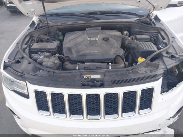45734188 :رقم المزاد ، 1C4RJFCM0GC405788 vin ، 2016 Jeep Grand Cherokee Overland مزاد بيع