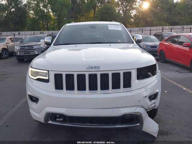 45734188 :رقم المزاد ، 1C4RJFCM0GC405788 vin ، 2016 Jeep Grand Cherokee Overland مزاد بيع