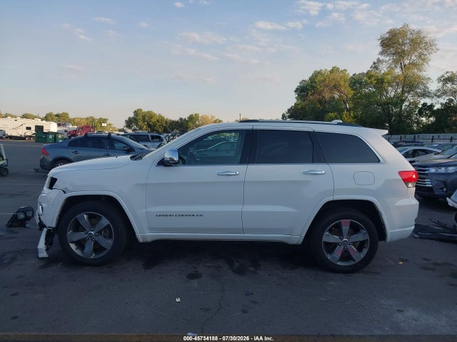 45734188 :رقم المزاد ، 1C4RJFCM0GC405788 vin ، 2016 Jeep Grand Cherokee Overland مزاد بيع
