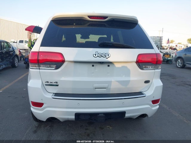 45734188 :رقم المزاد ، 1C4RJFCM0GC405788 vin ، 2016 Jeep Grand Cherokee Overland مزاد بيع