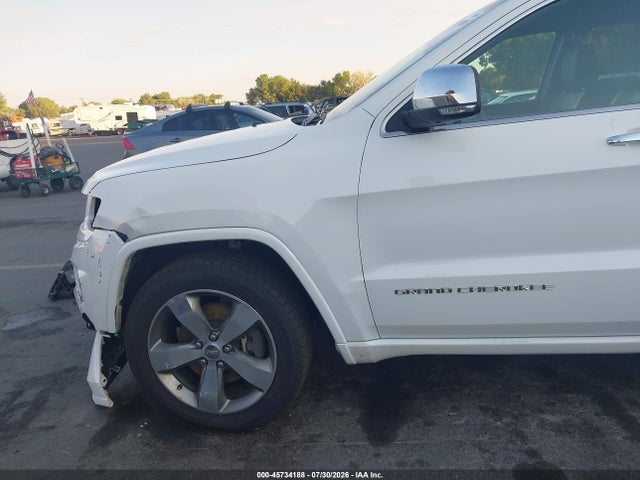 45734188 :رقم المزاد ، 1C4RJFCM0GC405788 vin ، 2016 Jeep Grand Cherokee Overland مزاد بيع