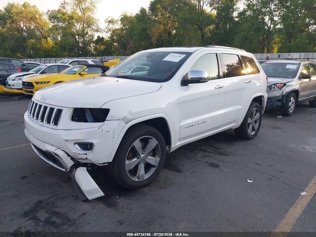 45734188 :رقم المزاد ، 1C4RJFCM0GC405788 vin ، 2016 Jeep Grand Cherokee Overland مزاد بيع