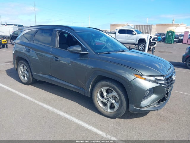2022 Hyundai Tucson Sel მანქანა იყიდება აუქციონზე, vin: KM8JB3AE5NU134265, აუქციონის ნომერი: 45734222