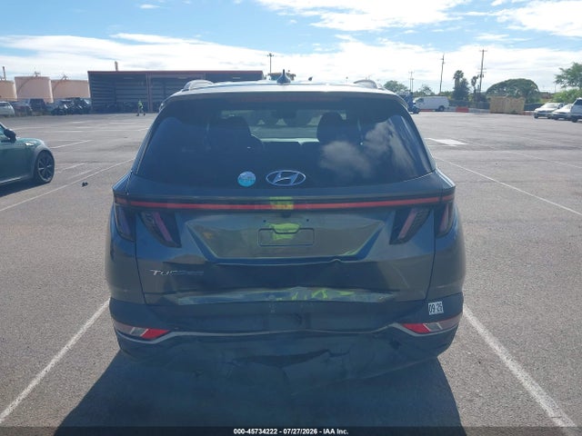 2022 Hyundai Tucson Sel მანქანა იყიდება აუქციონზე, vin: KM8JB3AE5NU134265, აუქციონის ნომერი: 45734222