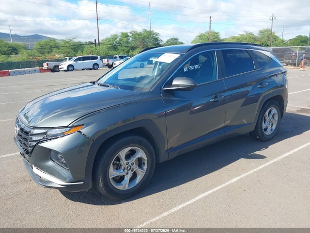 2022 Hyundai Tucson Sel მანქანა იყიდება აუქციონზე, vin: KM8JB3AE5NU134265, აუქციონის ნომერი: 45734222