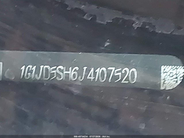 Chevrolet Sonic Lt Auto 2018 1G1JD5SH6J4107520 Image 9