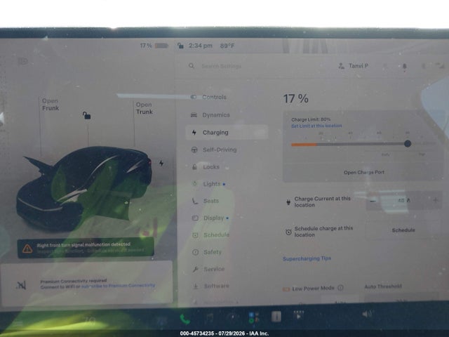Aukcja sprzedaży 2026 Tesla Model Y All-wheel Drive/long Range Launch Series/premium All-wheel Drive, vin: 7SAYGDEE4TF543614, numer aukcji: 45734235