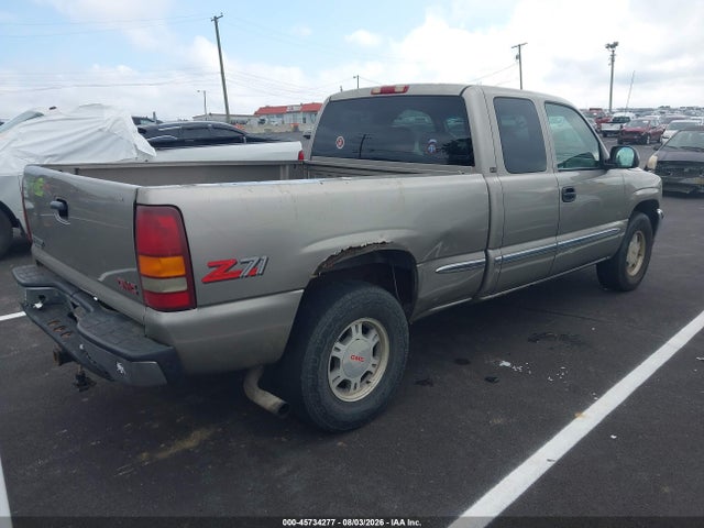 2000 Gmc Sierra 1500 Sle მანქანა იყიდება აუქციონზე, vin: 1GTEK19T9YZ266577, აუქციონის ნომერი: 45734277