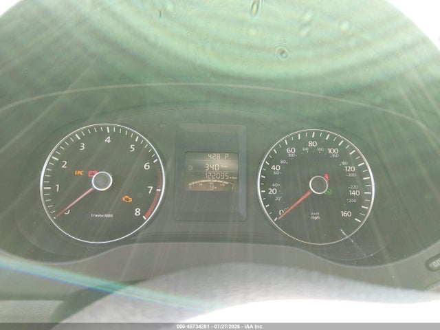 2013 Volkswagen Jetta 2.5l Se მანქანა იყიდება აუქციონზე, vin: 3VWDP7AJ5DM419197, აუქციონის ნომერი: 45734281