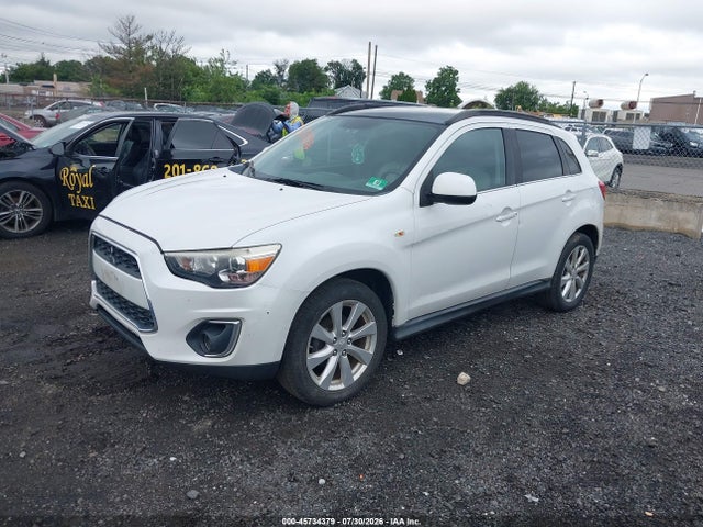 2014 Mitsubishi Outlander Sport Se მანქანა იყიდება აუქციონზე, vin: 4A4AR4AU2EE027609, აუქციონის ნომერი: 45734379