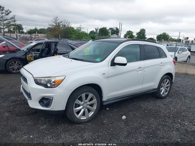 2014 Mitsubishi Outlander Sport Se მანქანა იყიდება აუქციონზე, vin: 4A4AR4AU2EE027609, აუქციონის ნომერი: 45734379