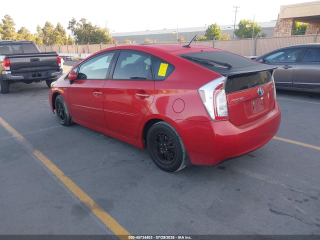 Продаж на аукціоні авто 2012 Toyota Prius Three, vin: JTDKN3DU1C5499942, номер лоту: 45734403