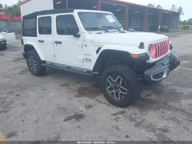 Auction sale of the 2024 Jeep Wrangler 4-door Sahara 4x4, vin: 1C4PJXEG7RW265597, lot number: 45734430