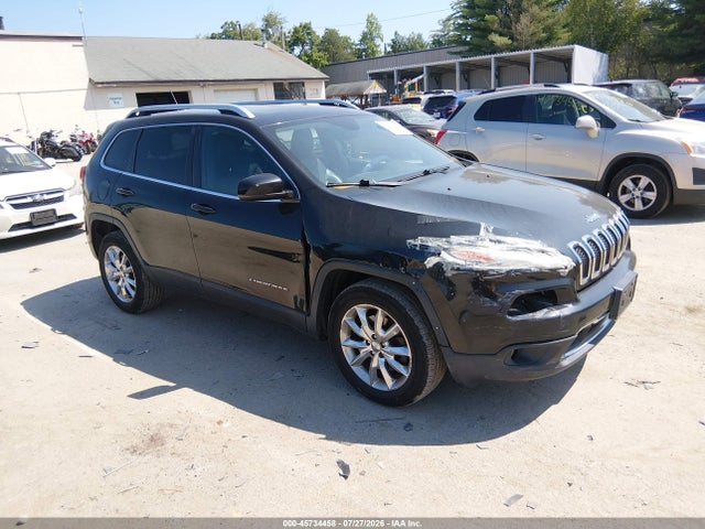 2015 Jeep Cherokee Limited მანქანა იყიდება აუქციონზე, vin: 1C4PJMDB4FW538382, აუქციონის ნომერი: 45734458