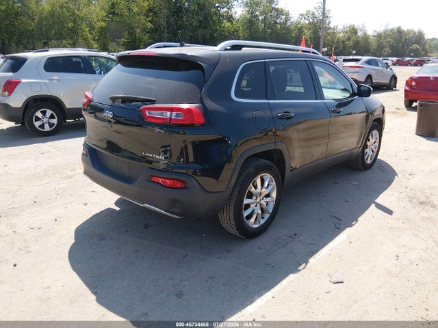 2015 Jeep Cherokee Limited მანქანა იყიდება აუქციონზე, vin: 1C4PJMDB4FW538382, აუქციონის ნომერი: 45734458