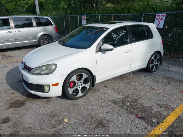 2011 Volkswagen Gti 4-door მანქანა იყიდება აუქციონზე, vin: WVWHV7AJ9BW053848, აუქციონის ნომერი: 45734469
