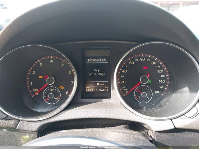 2011 Volkswagen Gti 4-door მანქანა იყიდება აუქციონზე, vin: WVWHV7AJ9BW053848, აუქციონის ნომერი: 45734469