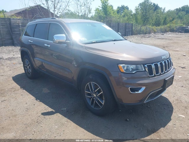 45734482 :رقم المزاد ، 1C4RJFBG3JC259700 vin ، 2018 Jeep Grand Cherokee Limited 4x4 مزاد بيع